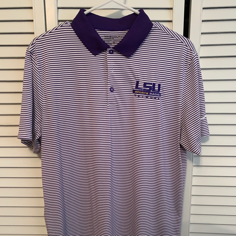 Nike - LSU - Medium - Radio Network polo